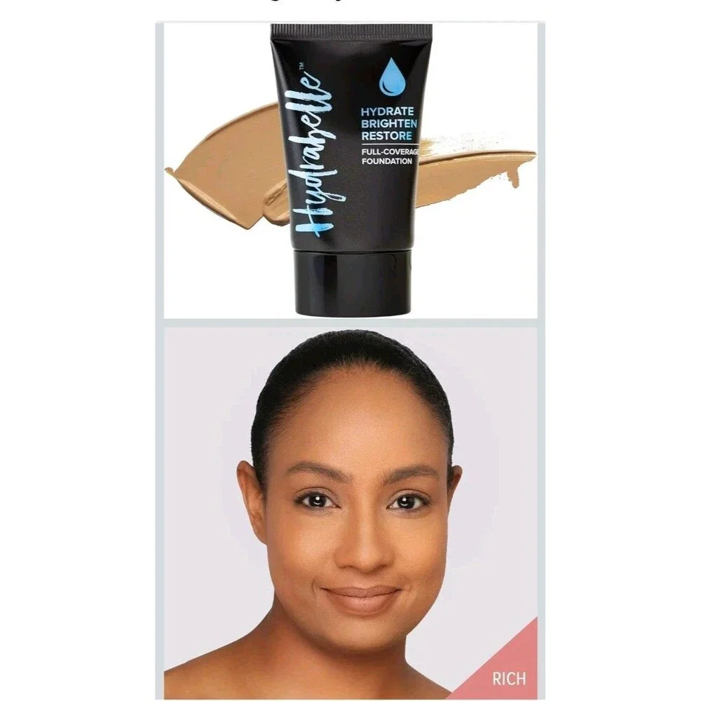 Belle Beauty by Kim Gravel Hydrabelle Foundation Rich 1 fl oz - Brand New Sealed